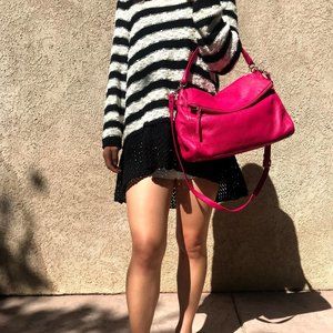 Kate Spade Pink Handbag with Crossbody Alternative